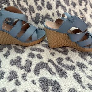 BCBGeneration Strappy Blue Sandals